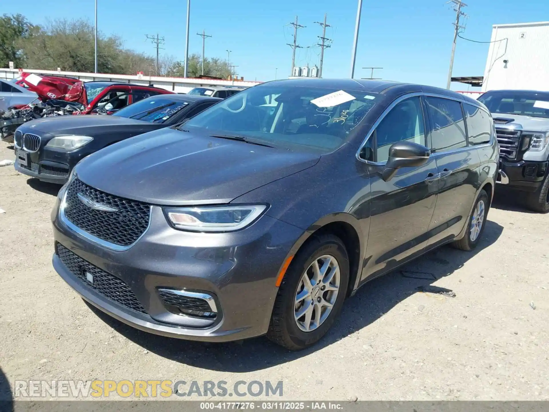 2 Photograph of a damaged car 2C4RC1BGXPR530636 CHRYSLER PACIFICA 2023