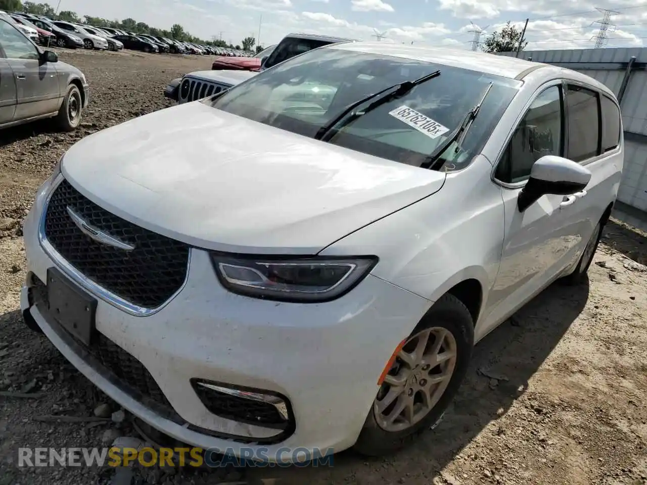 1 Photograph of a damaged car 2C4RC1FGXPR555773 CHRYSLER PACIFICA 2023