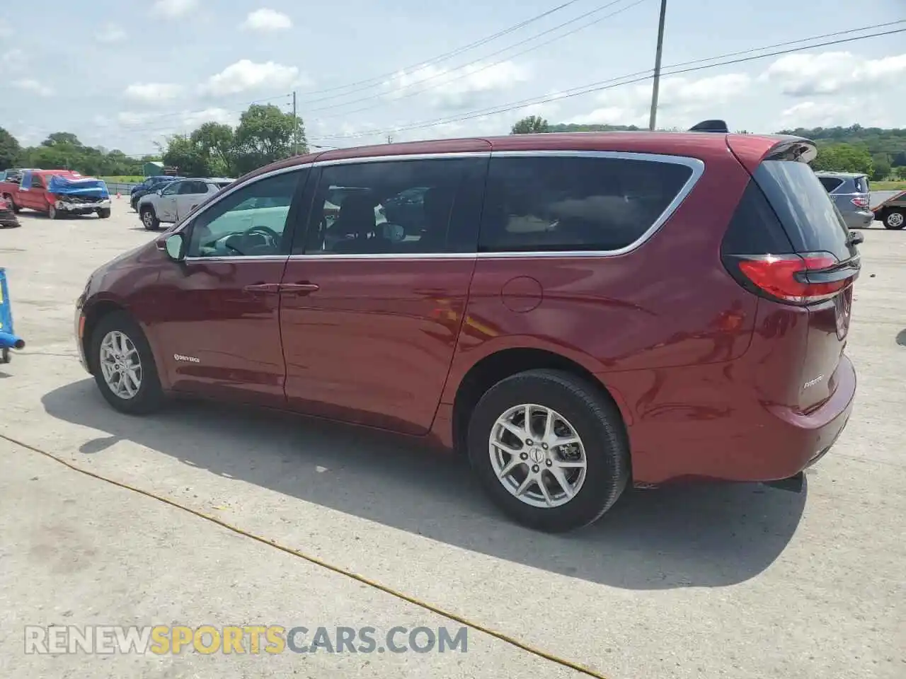 2 Photograph of a damaged car 2C4RC1FGXPR613672 CHRYSLER PACIFICA 2023