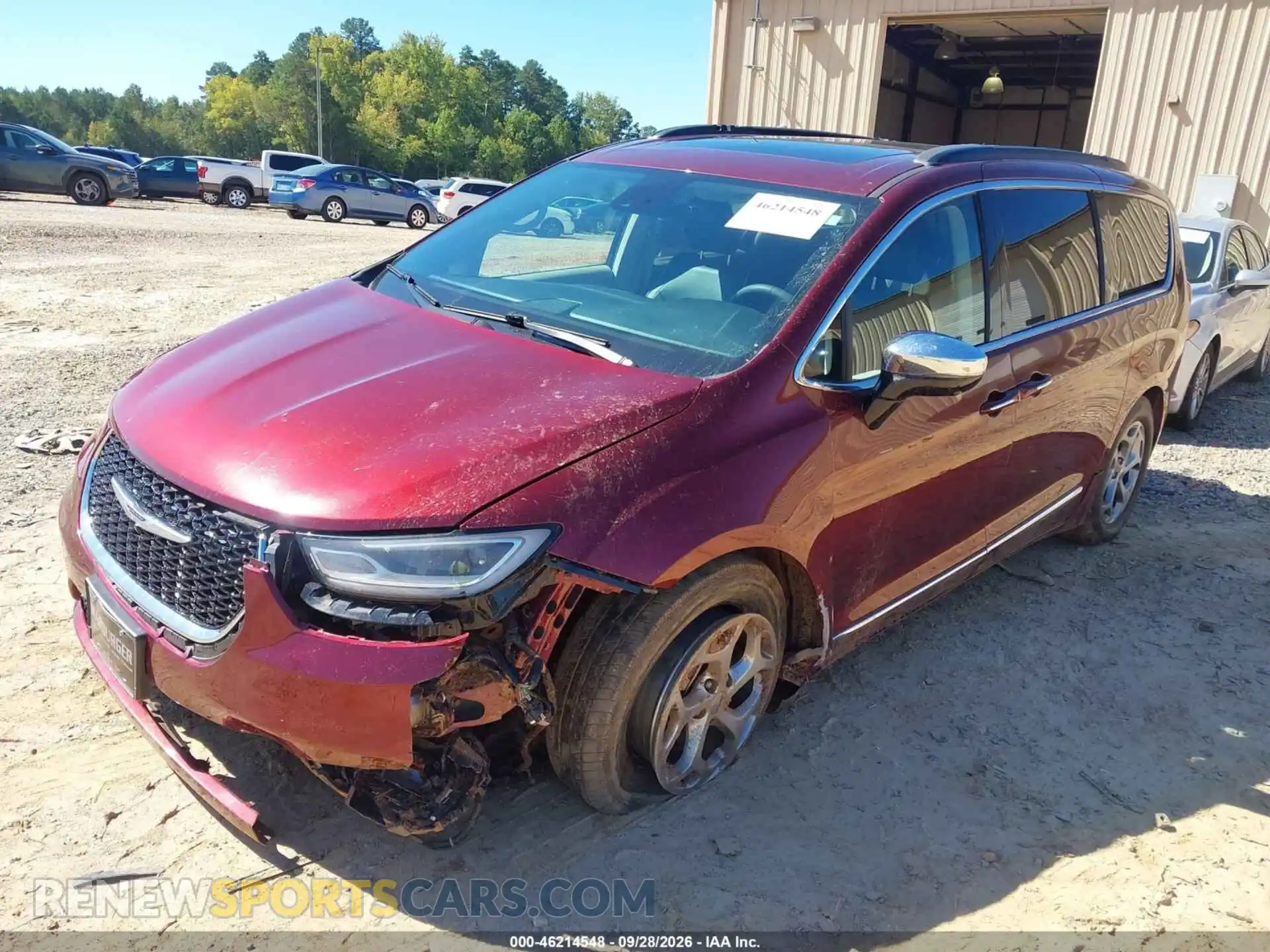 2 Photograph of a damaged car 2C4RC1GG2PR501284 CHRYSLER PACIFICA 2023