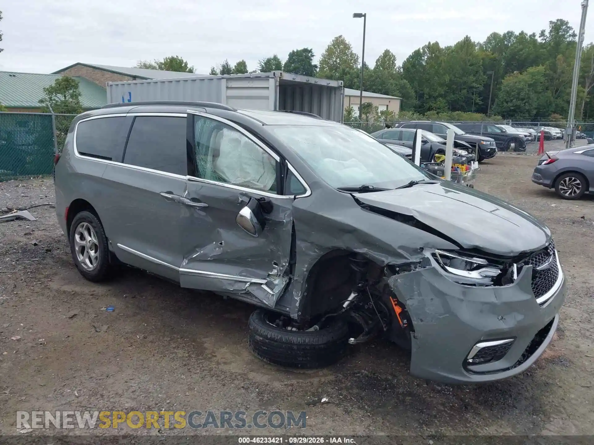 1 fotografías del automóvil dañado 2C4RC1GG2PR512320 CHRYSLER PACIFICA 2023