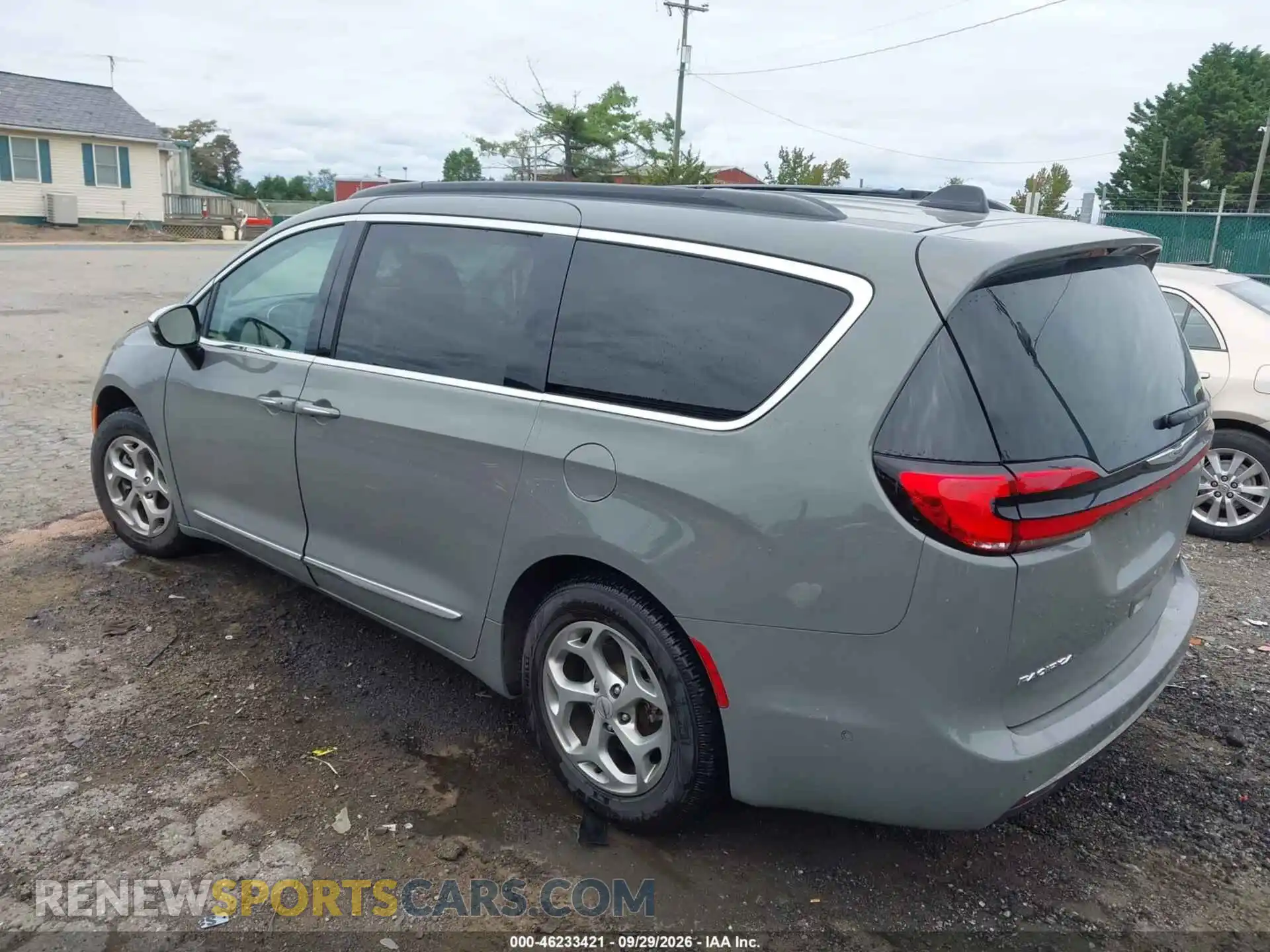 3 fotografías del automóvil dañado 2C4RC1GG2PR512320 CHRYSLER PACIFICA 2023