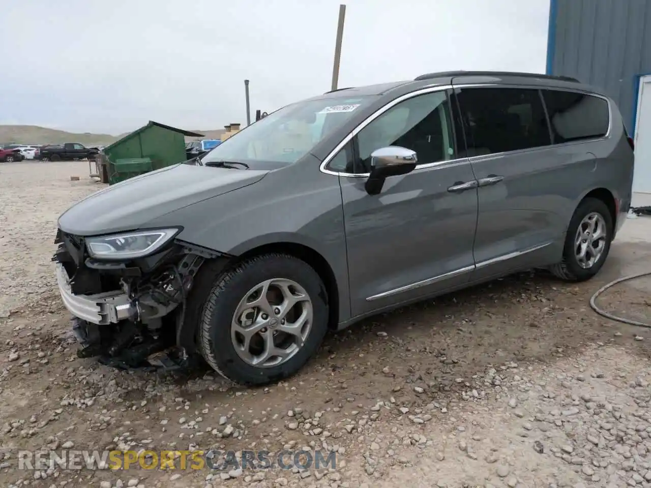 1 Photograph of a damaged car 2C4RC1GG2PR520384 CHRYSLER PACIFICA 2023