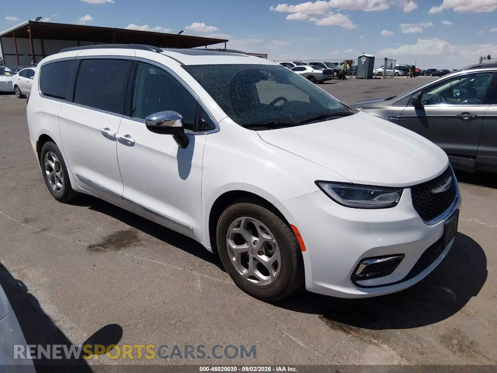 1 Фотография поврежденного автомобиля 2C4RC1GG2PR533510 CHRYSLER PACIFICA 2023