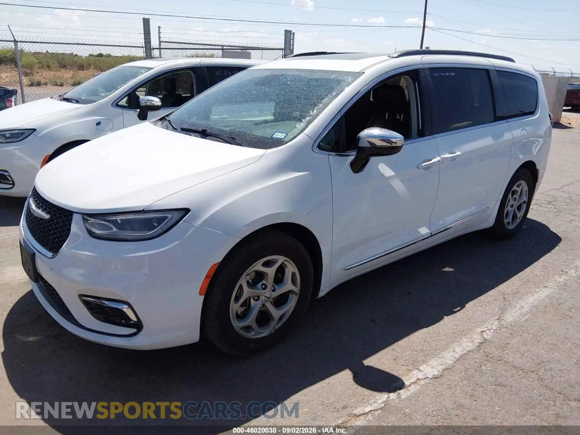 2 Фотография поврежденного автомобиля 2C4RC1GG2PR533510 CHRYSLER PACIFICA 2023