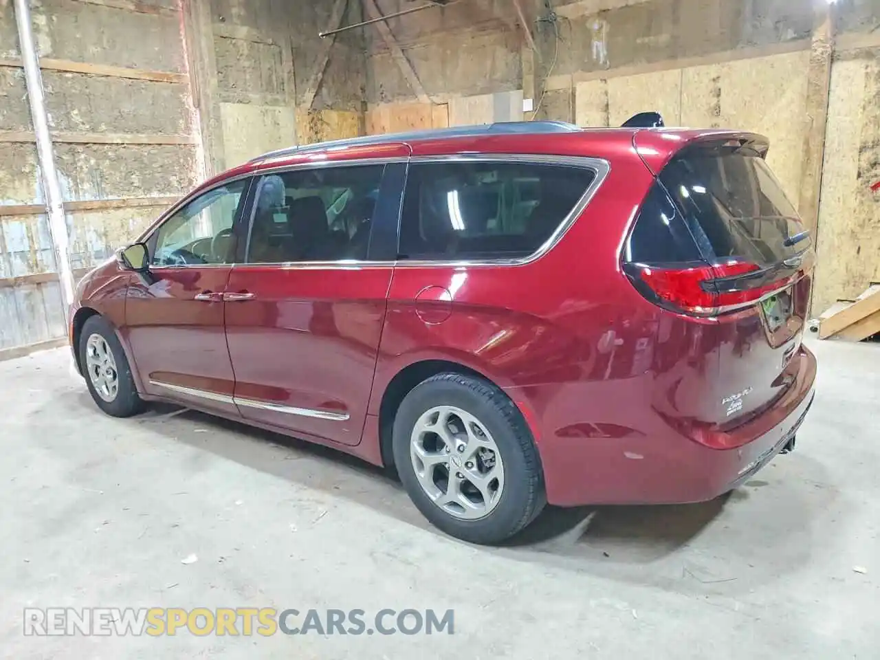2 Фотография поврежденного автомобиля 2C4RC1GG4PR509502 CHRYSLER PACIFICA 2023