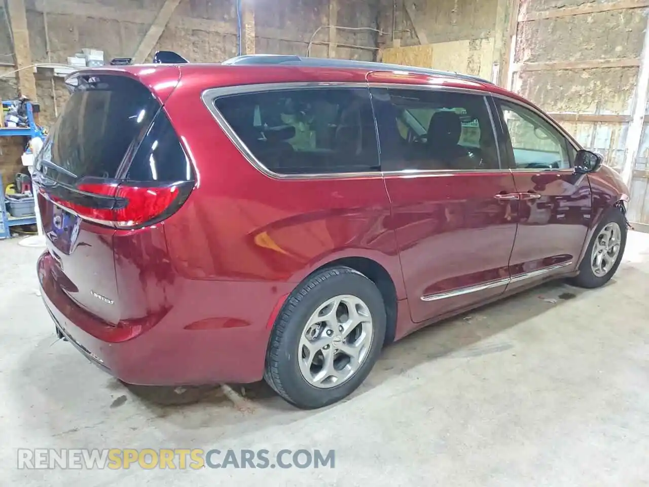 3 Фотография поврежденного автомобиля 2C4RC1GG4PR509502 CHRYSLER PACIFICA 2023