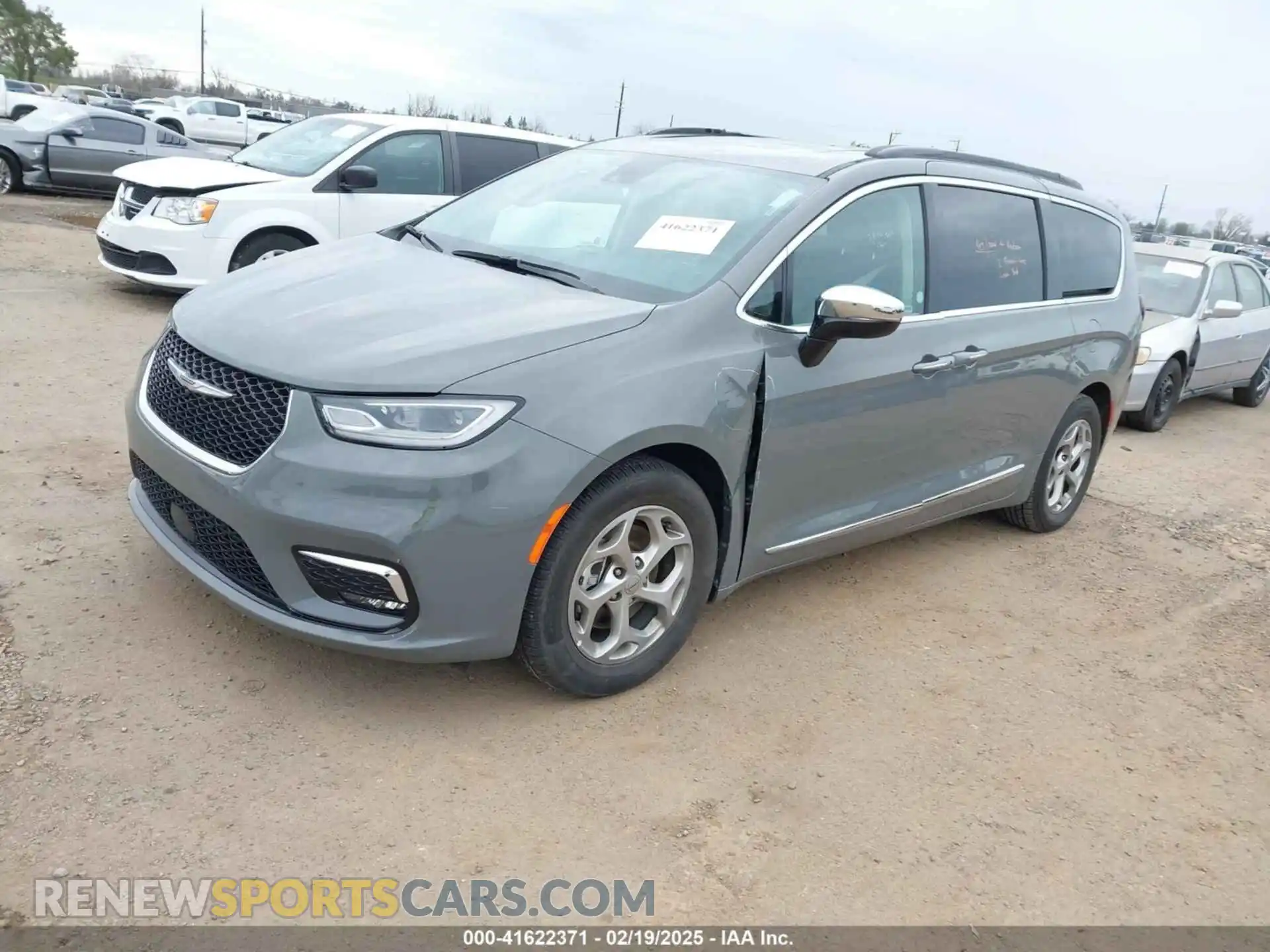 2 Photograph of a damaged car 2C4RC1GG4PR530365 CHRYSLER PACIFICA 2023