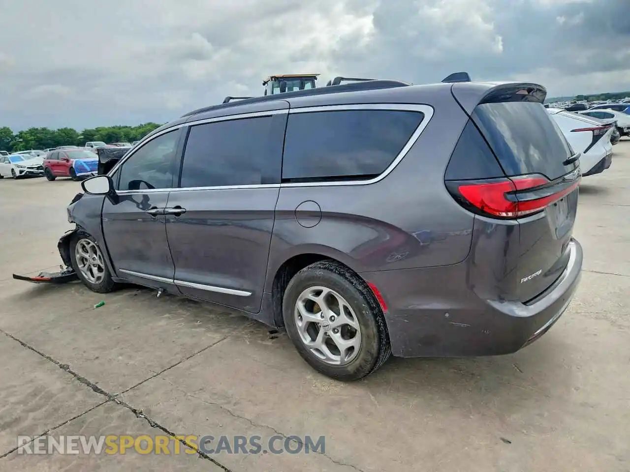 2 Photograph of a damaged car 2C4RC1GG7PR540775 CHRYSLER PACIFICA 2023