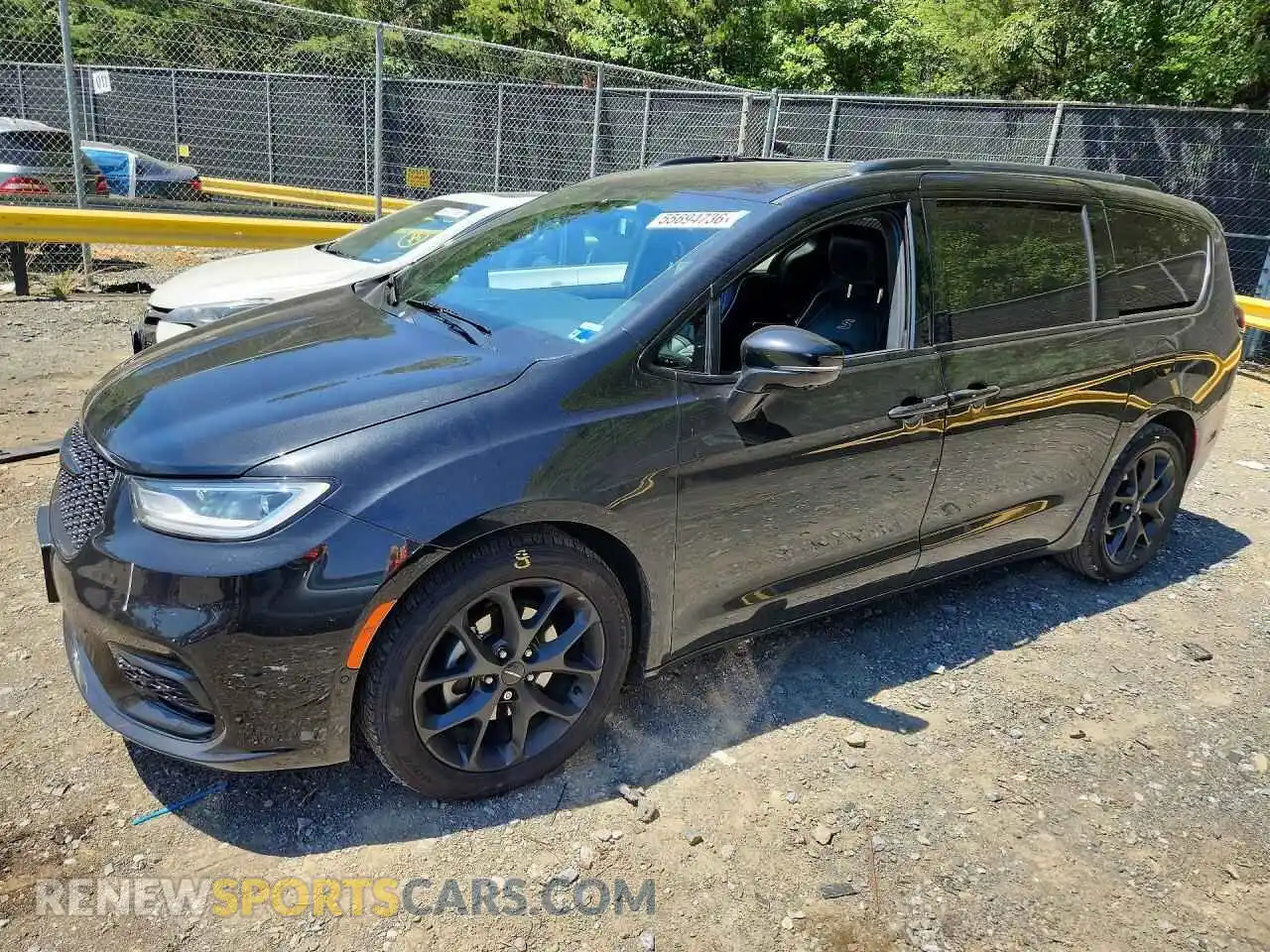 1 Photograph of a damaged car 2C4RC1GG9PR537165 CHRYSLER PACIFICA 2023