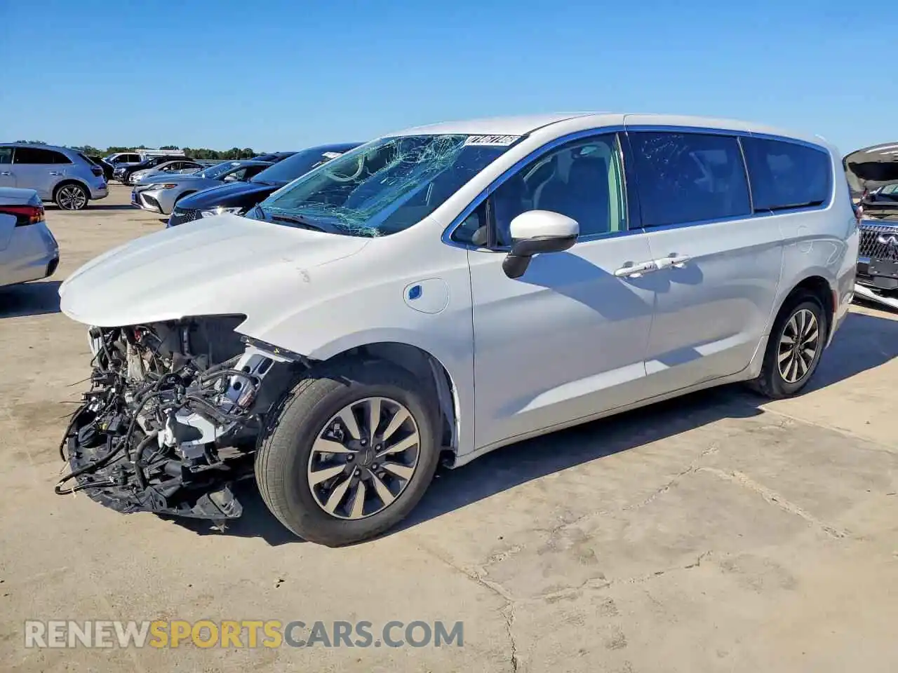 1 Фотография поврежденного автомобиля 2C4RC1L71PR554287 CHRYSLER PACIFICA 2023