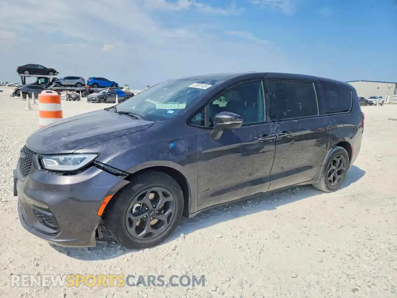 1 Photograph of a damaged car 2C4RC1L73PR506452 CHRYSLER PACIFICA 2023