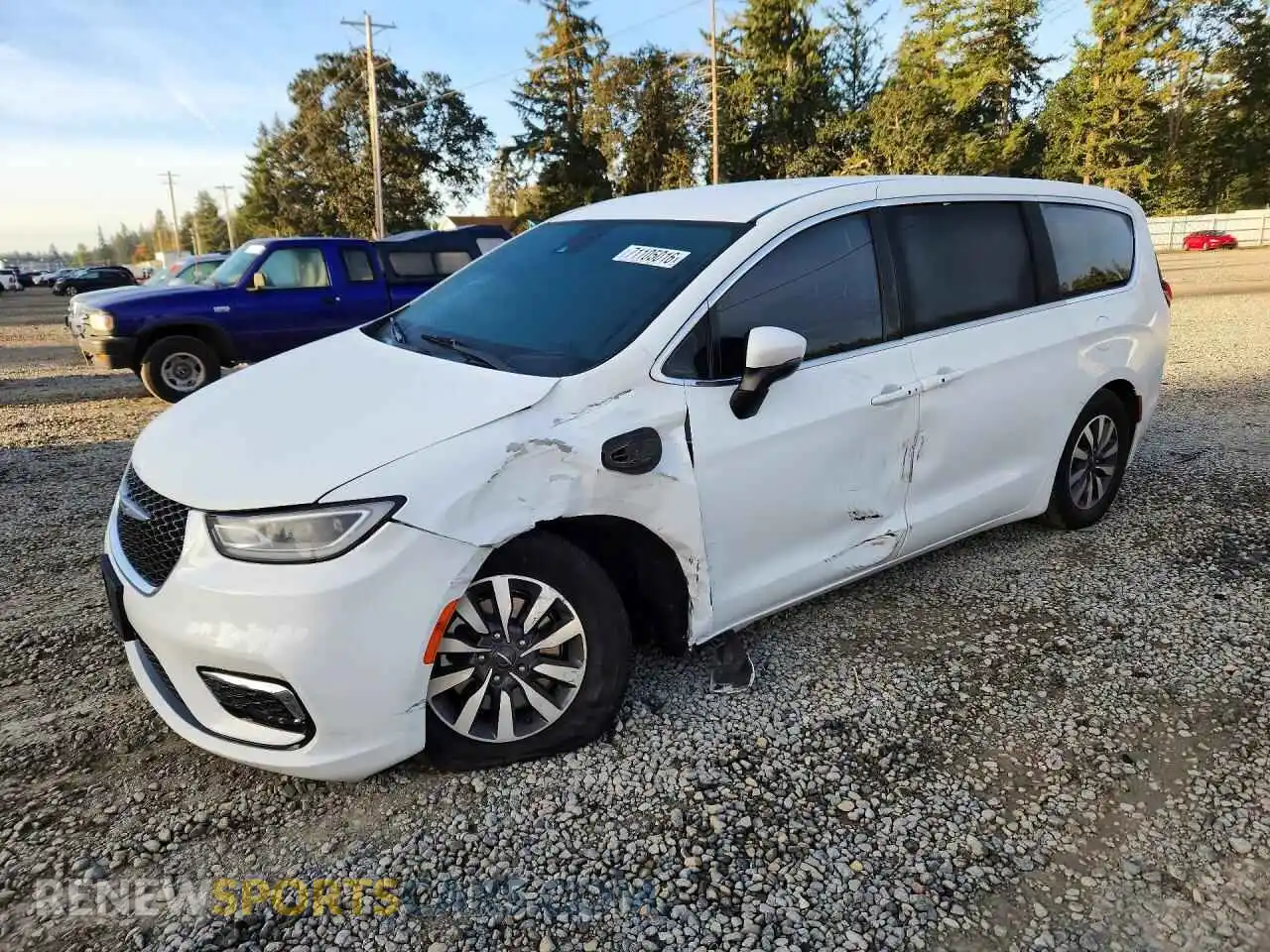 1 fotografías del automóvil dañado 2C4RC1L73PR622525 CHRYSLER PACIFICA 2023