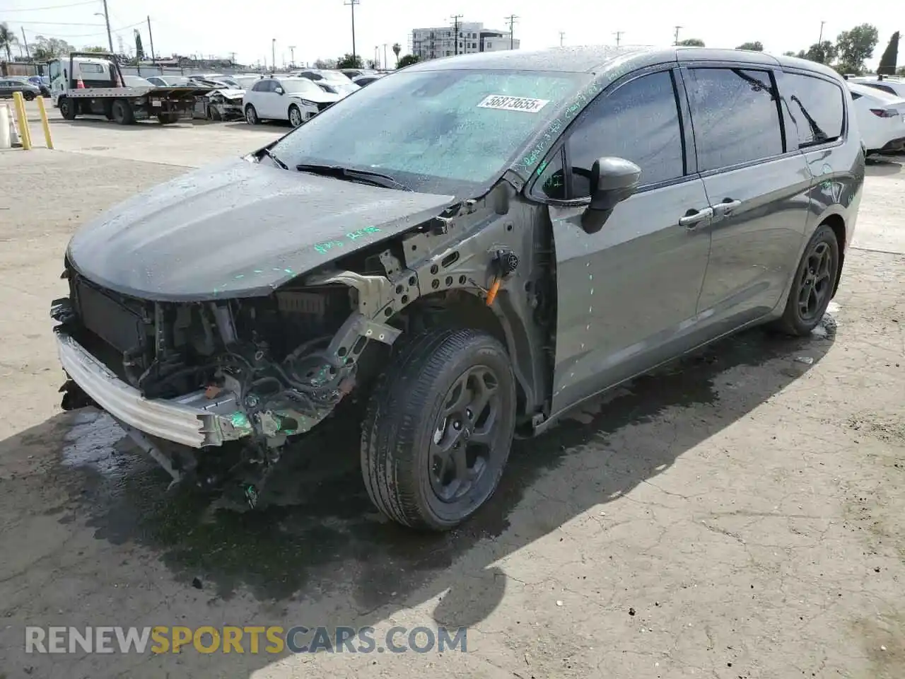 1 Photograph of a damaged car 2C4RC1L75PR580133 CHRYSLER PACIFICA 2023