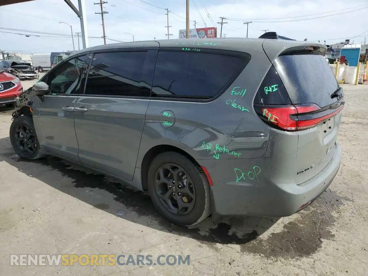 2 Photograph of a damaged car 2C4RC1L75PR580133 CHRYSLER PACIFICA 2023
