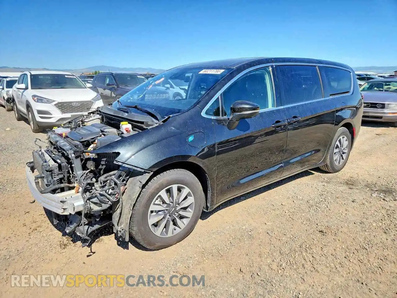 1 Photograph of a damaged car 2C4RC1L75PR584070 CHRYSLER PACIFICA 2023