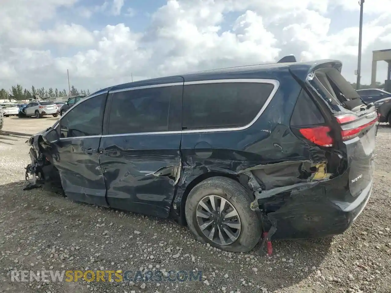 2 Photograph of a damaged car 2C4RC1L79PR509954 CHRYSLER PACIFICA 2023