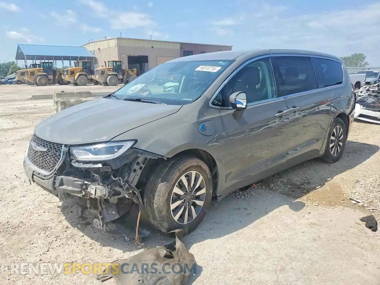 1 Photograph of a damaged car 2C4RC1L79PR588882 CHRYSLER PACIFICA 2023