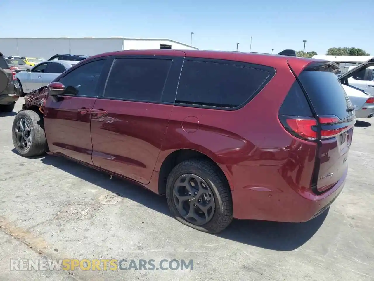 2 Photograph of a damaged car 2C4RC1L7XPR543515 CHRYSLER PACIFICA 2023