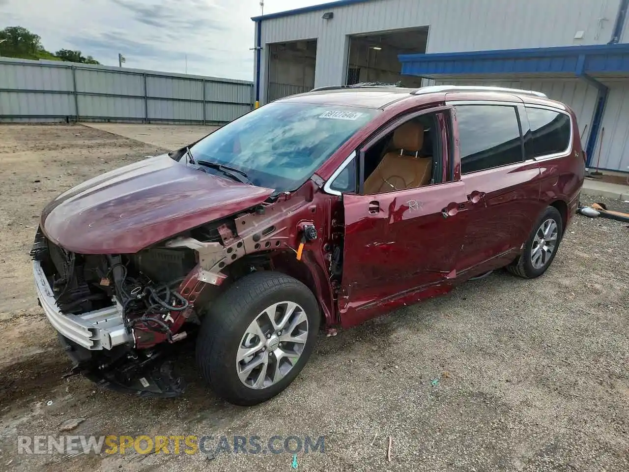 1 Photograph of a damaged car 2C4RC1N74PR504514 CHRYSLER PACIFICA 2023