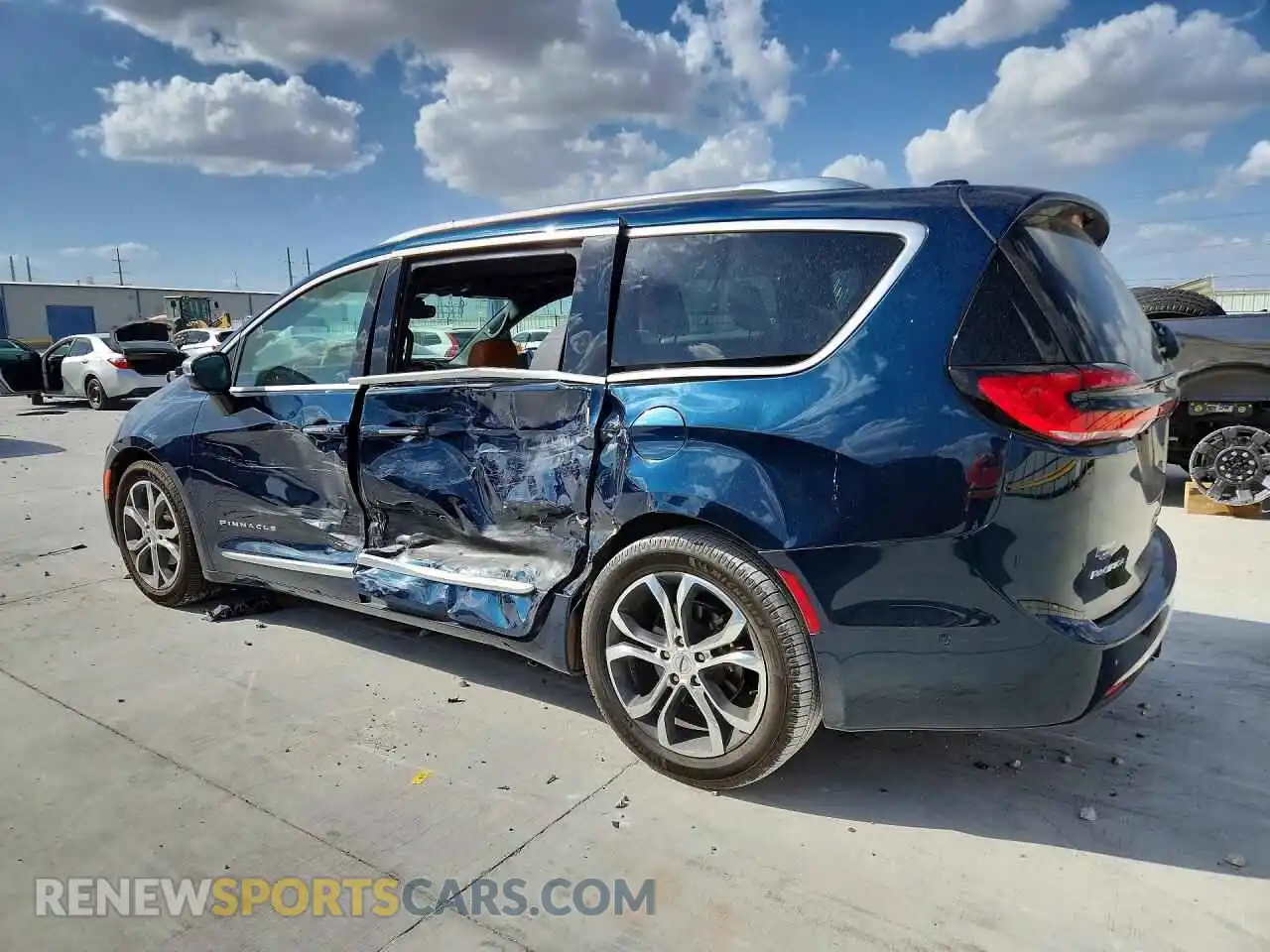 2 Photograph of a damaged car 2C4RC1PG7PR501040 CHRYSLER PACIFICA 2023