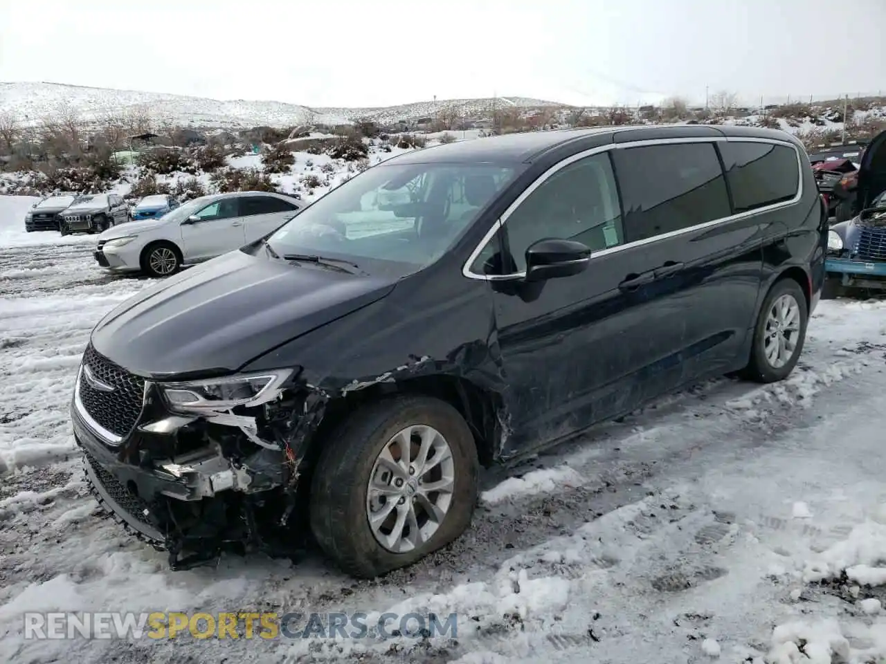 1 Photograph of a damaged car 2C4RC3BG5PR609630 CHRYSLER PACIFICA 2023
