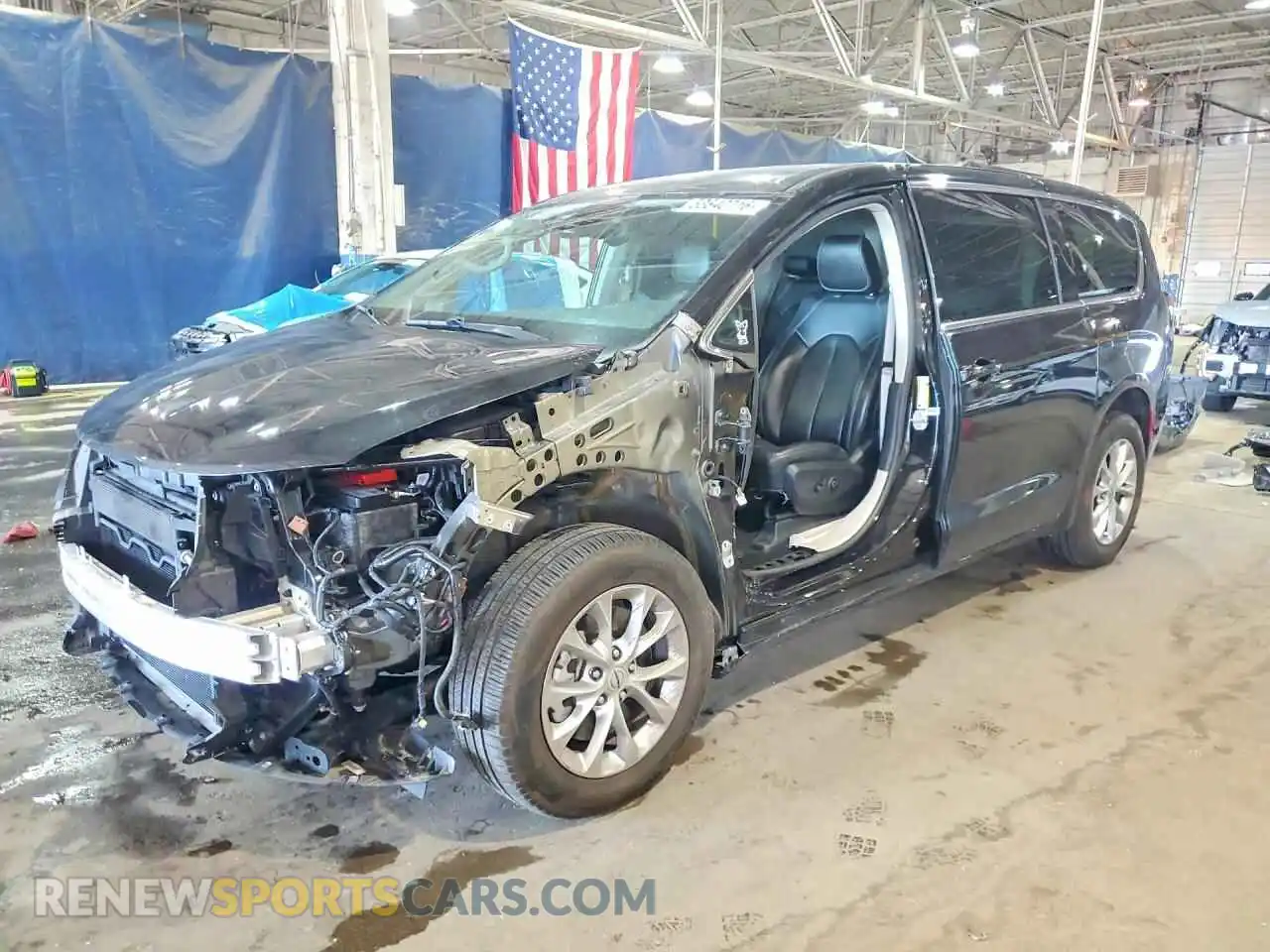 1 Photograph of a damaged car 2C4RC3BG7PR605272 CHRYSLER PACIFICA 2023