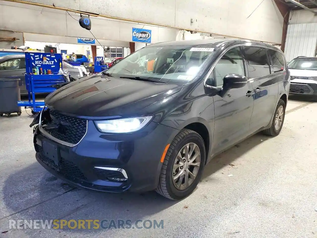 1 Photograph of a damaged car 2C4RC3BG9PR504007 CHRYSLER PACIFICA 2023
