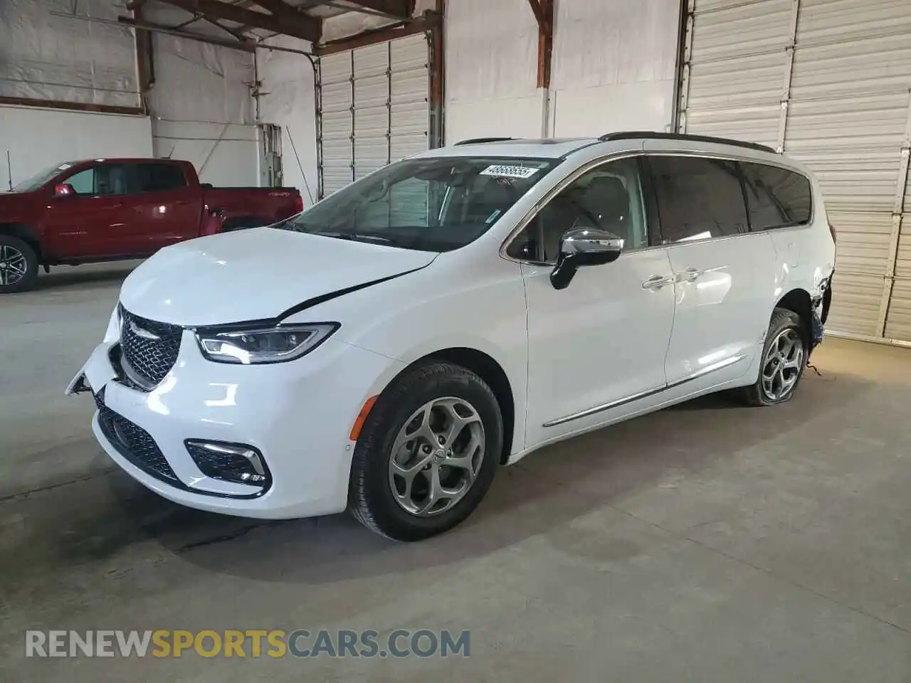 1 Photograph of a damaged car 2C4RC3GG0PR576447 CHRYSLER PACIFICA 2023