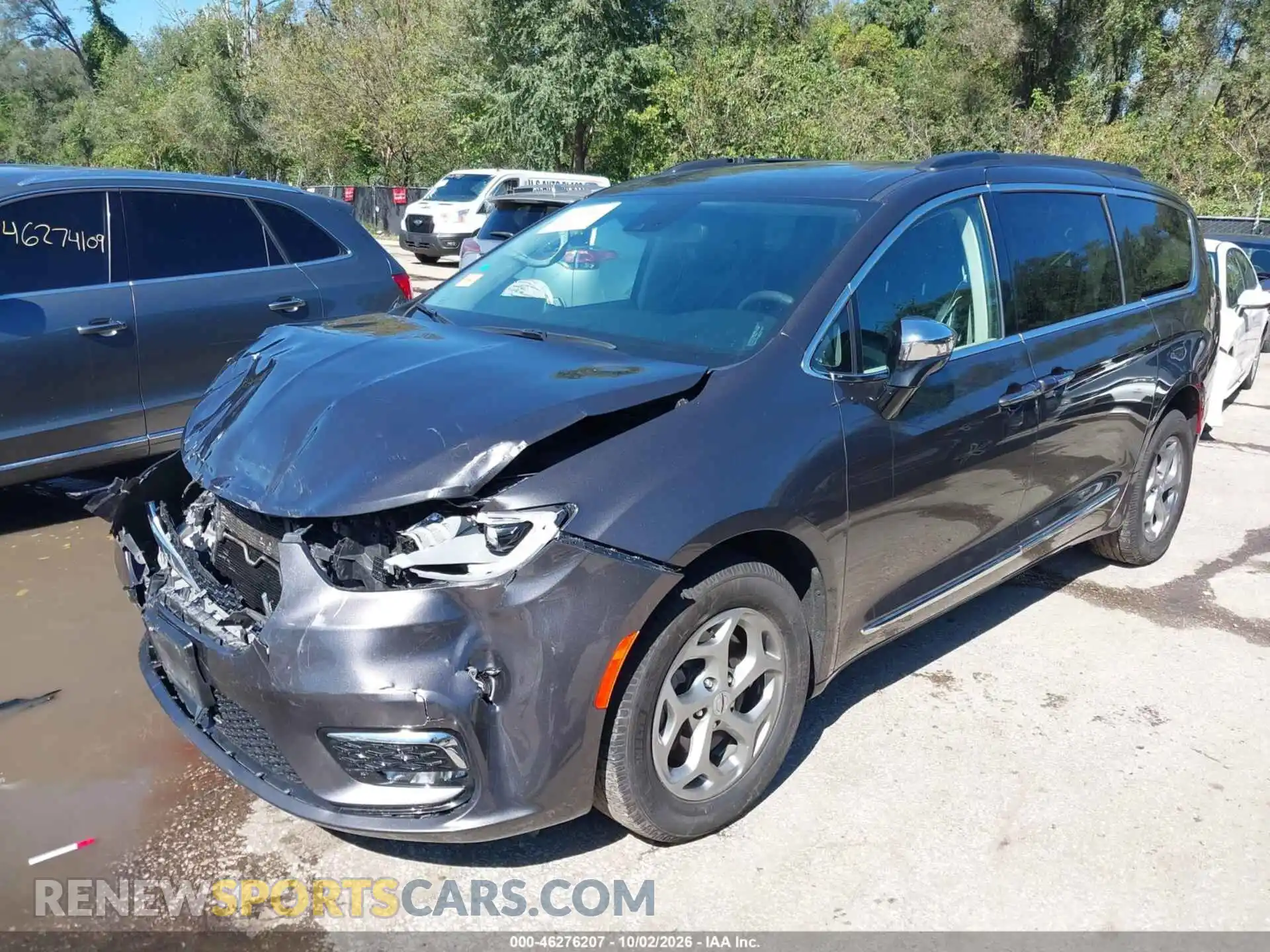 2 Photograph of a damaged car 2C4RC3GG5PR527812 CHRYSLER PACIFICA 2023