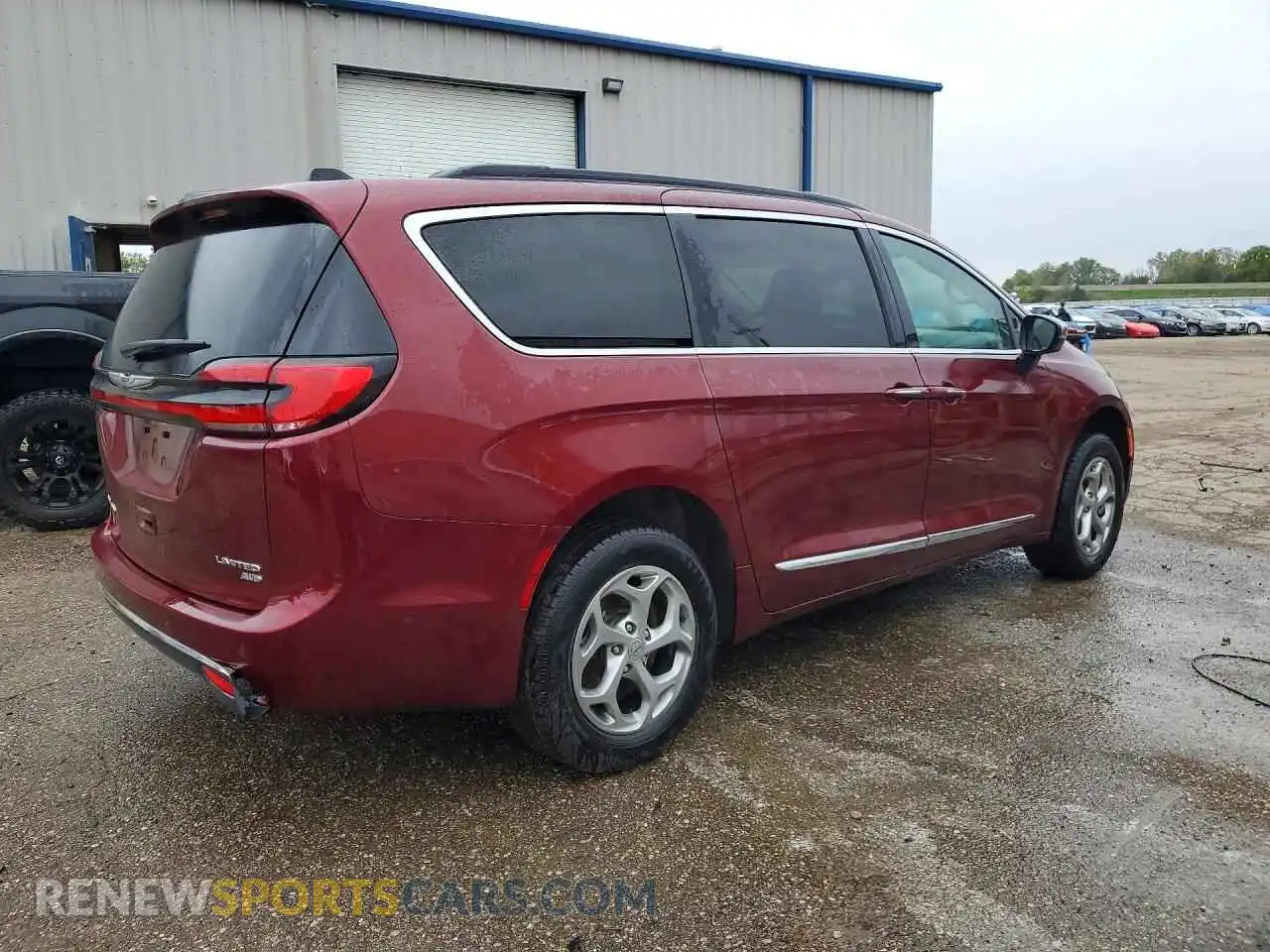 3 Фотография поврежденного автомобиля 2C4RC3GG7PR609623 CHRYSLER PACIFICA 2023