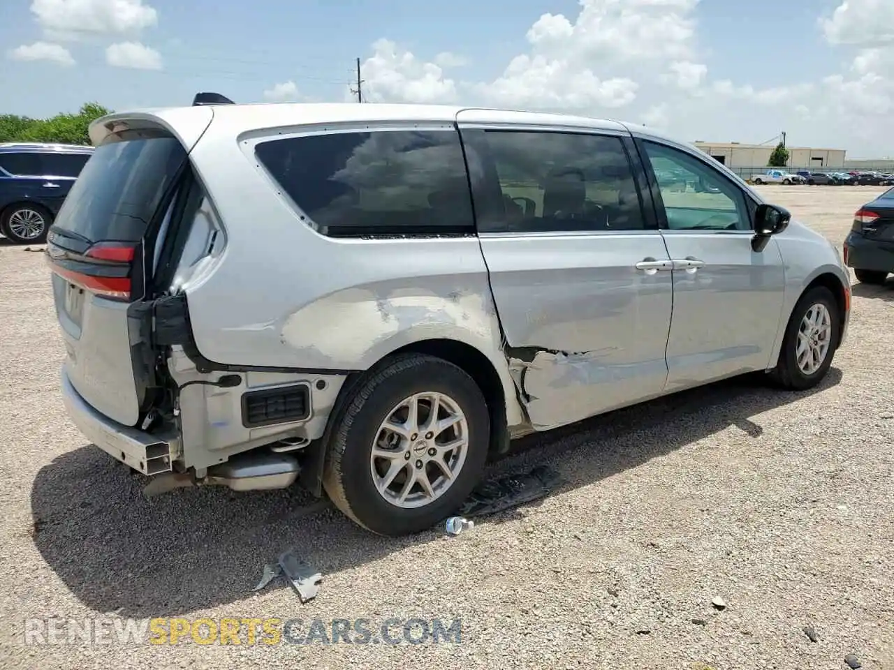 3 Photograph of a damaged car 2C4RC1BG1RR132203 CHRYSLER PACIFICA 2024