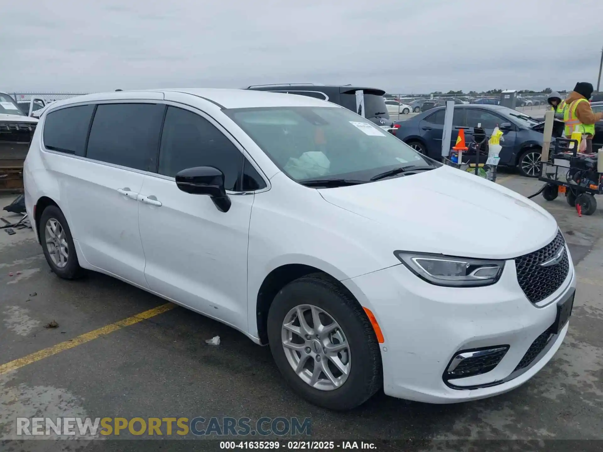 1 Photograph of a damaged car 2C4RC1BG1RR137272 CHRYSLER PACIFICA 2024