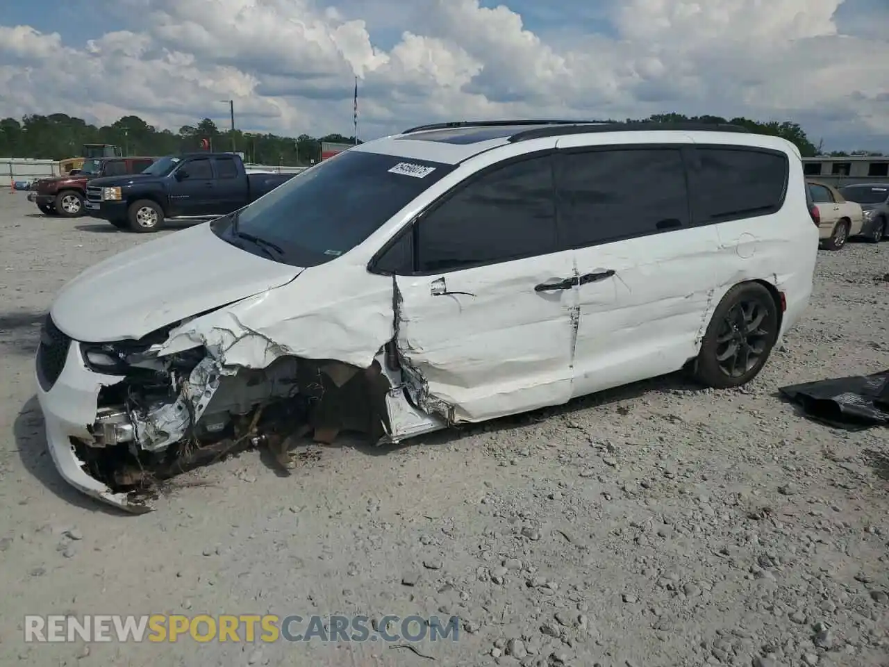 1 Photograph of a damaged car 2C4RC1BG2RR116768 CHRYSLER PACIFICA 2024