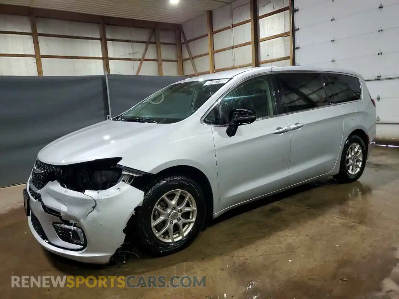 1 Photograph of a damaged car 2C4RC1BG2RR129522 CHRYSLER PACIFICA 2024