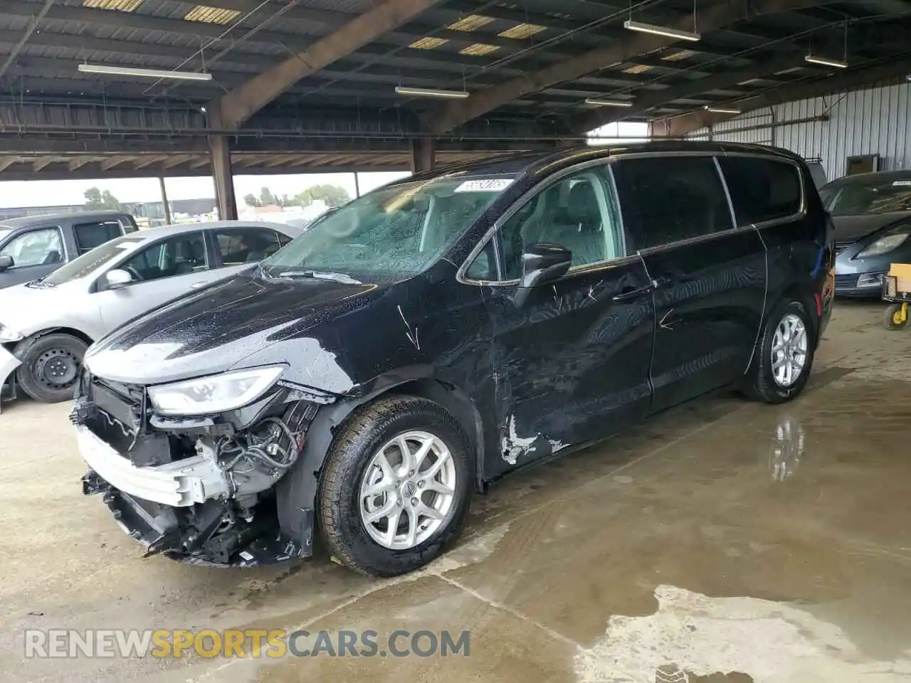 1 Photograph of a damaged car 2C4RC1BG2RR147017 CHRYSLER PACIFICA 2024