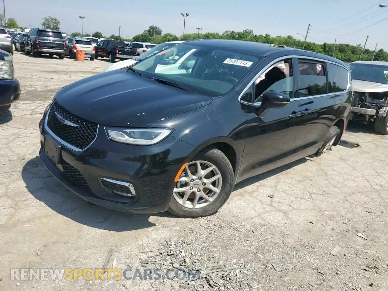 1 Photograph of a damaged car 2C4RC1BG2RR148684 CHRYSLER PACIFICA 2024
