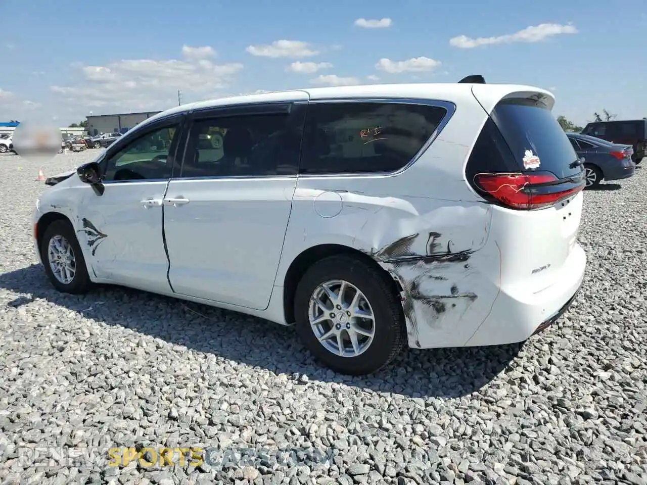 2 fotografías del automóvil dañado 2C4RC1BG3RR201392 CHRYSLER PACIFICA 2024