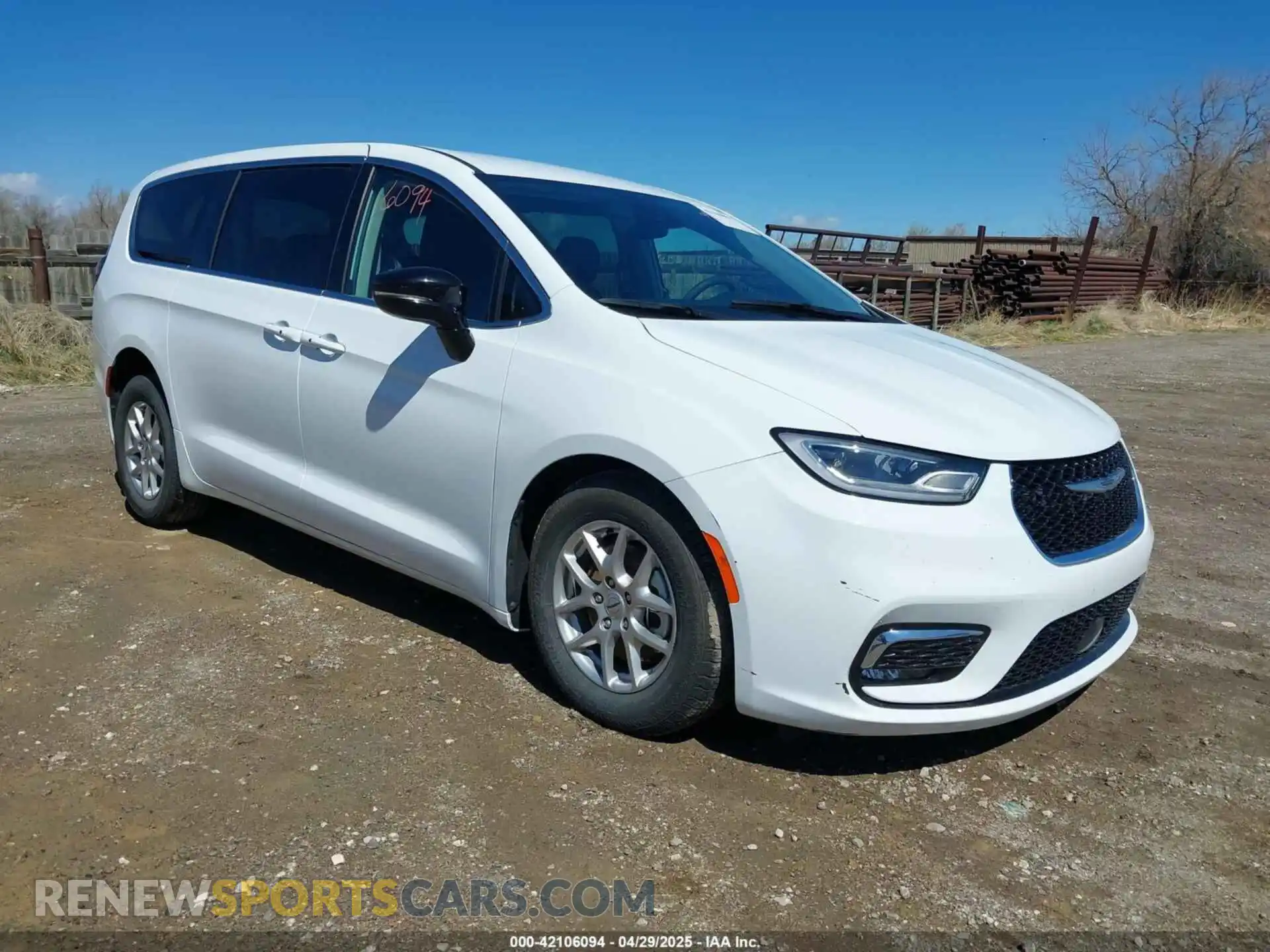 1 Photograph of a damaged car 2C4RC1BG4RR129831 CHRYSLER PACIFICA 2024