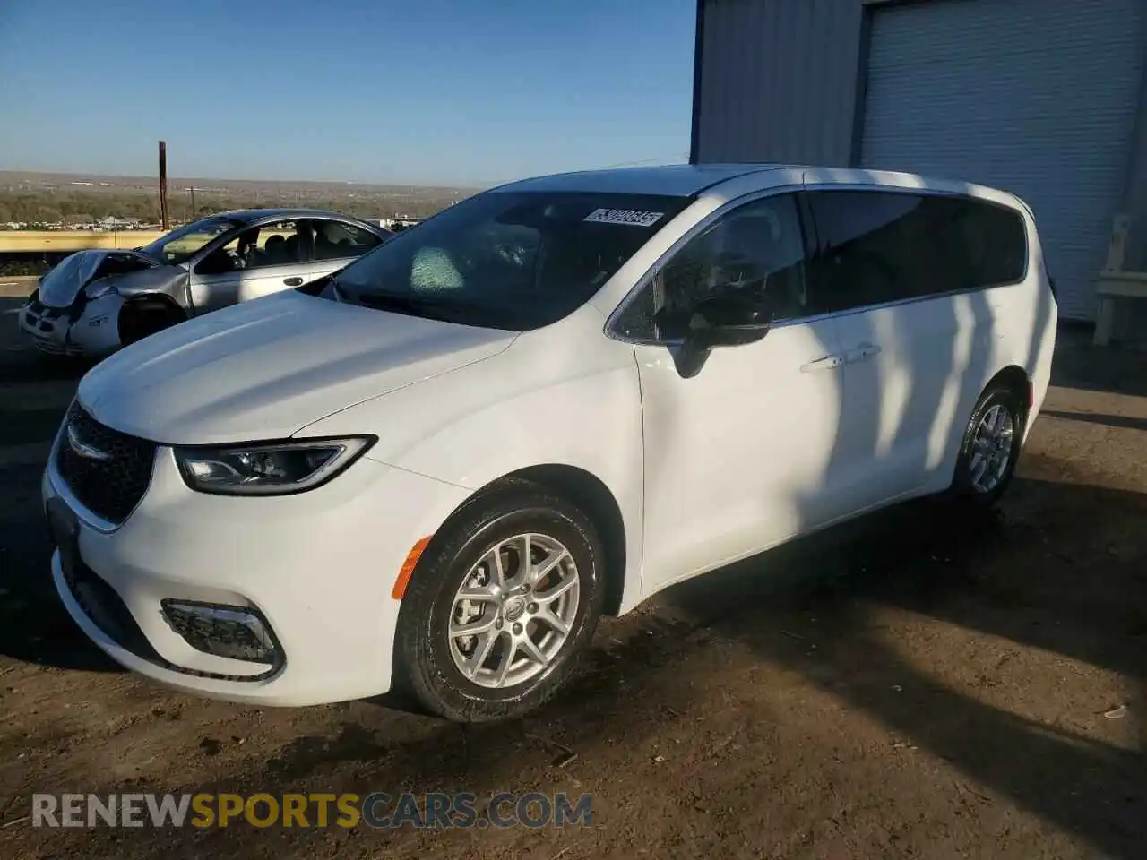 1 Photograph of a damaged car 2C4RC1BG5RR106395 CHRYSLER PACIFICA 2024