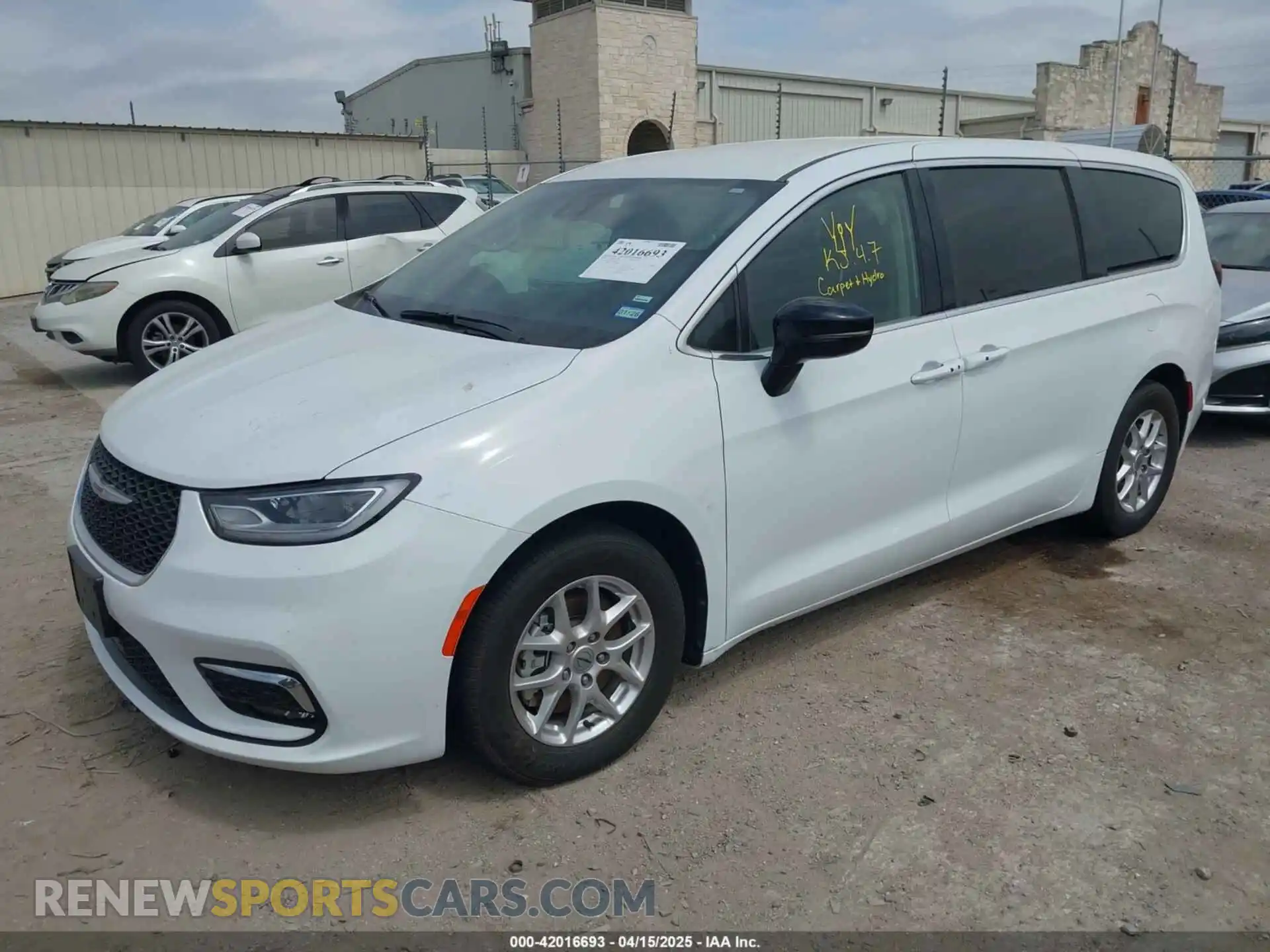 2 Фотография поврежденного автомобиля 2C4RC1BG5RR120099 CHRYSLER PACIFICA 2024