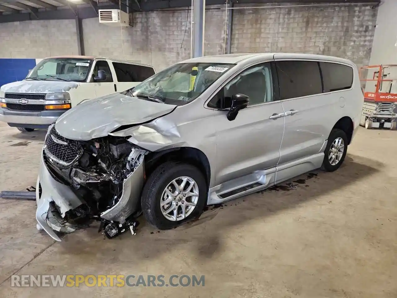 1 Photograph of a damaged car 2C4RC1BG5RR133578 CHRYSLER PACIFICA 2024