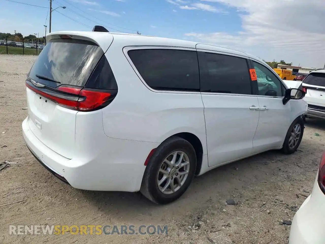 3 Photograph of a damaged car 2C4RC1BG6RR167383 CHRYSLER PACIFICA 2024