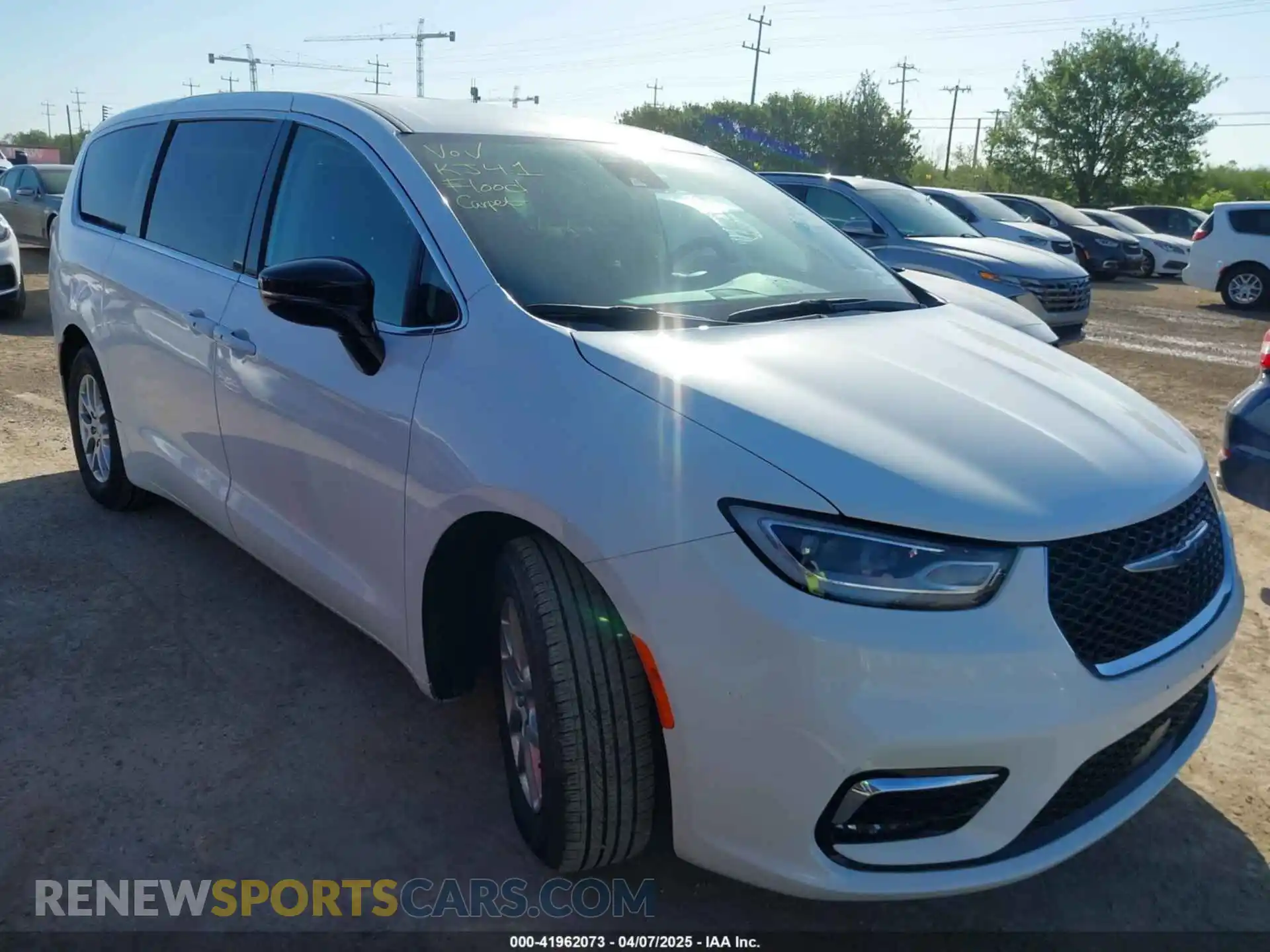 1 Photograph of a damaged car 2C4RC1BG7RR123103 CHRYSLER PACIFICA 2024
