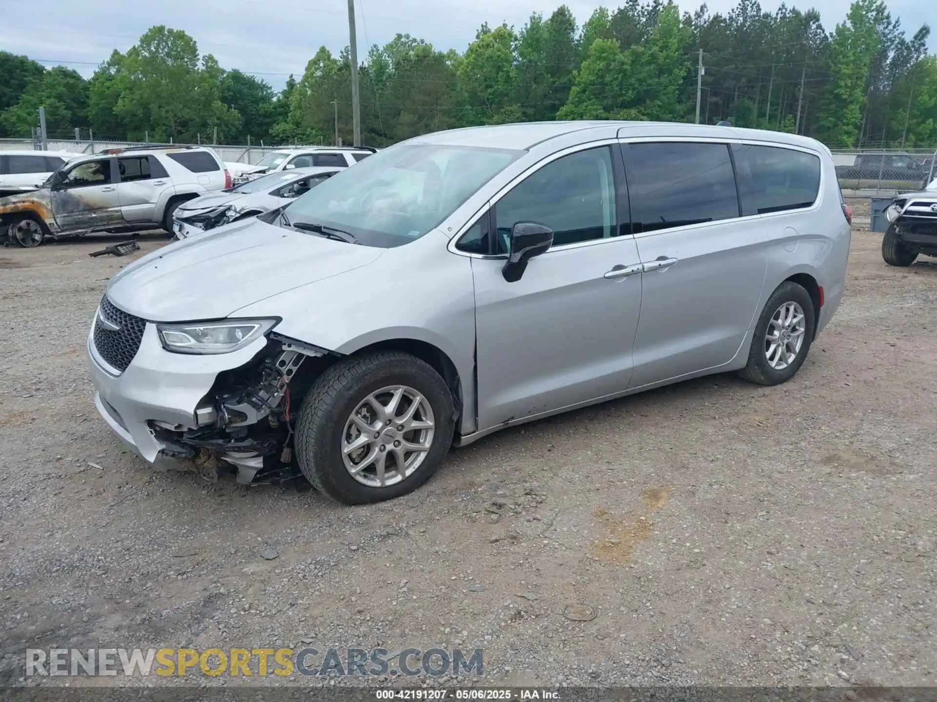 2 Photograph of a damaged car 2C4RC1BG8RR132876 CHRYSLER PACIFICA 2024