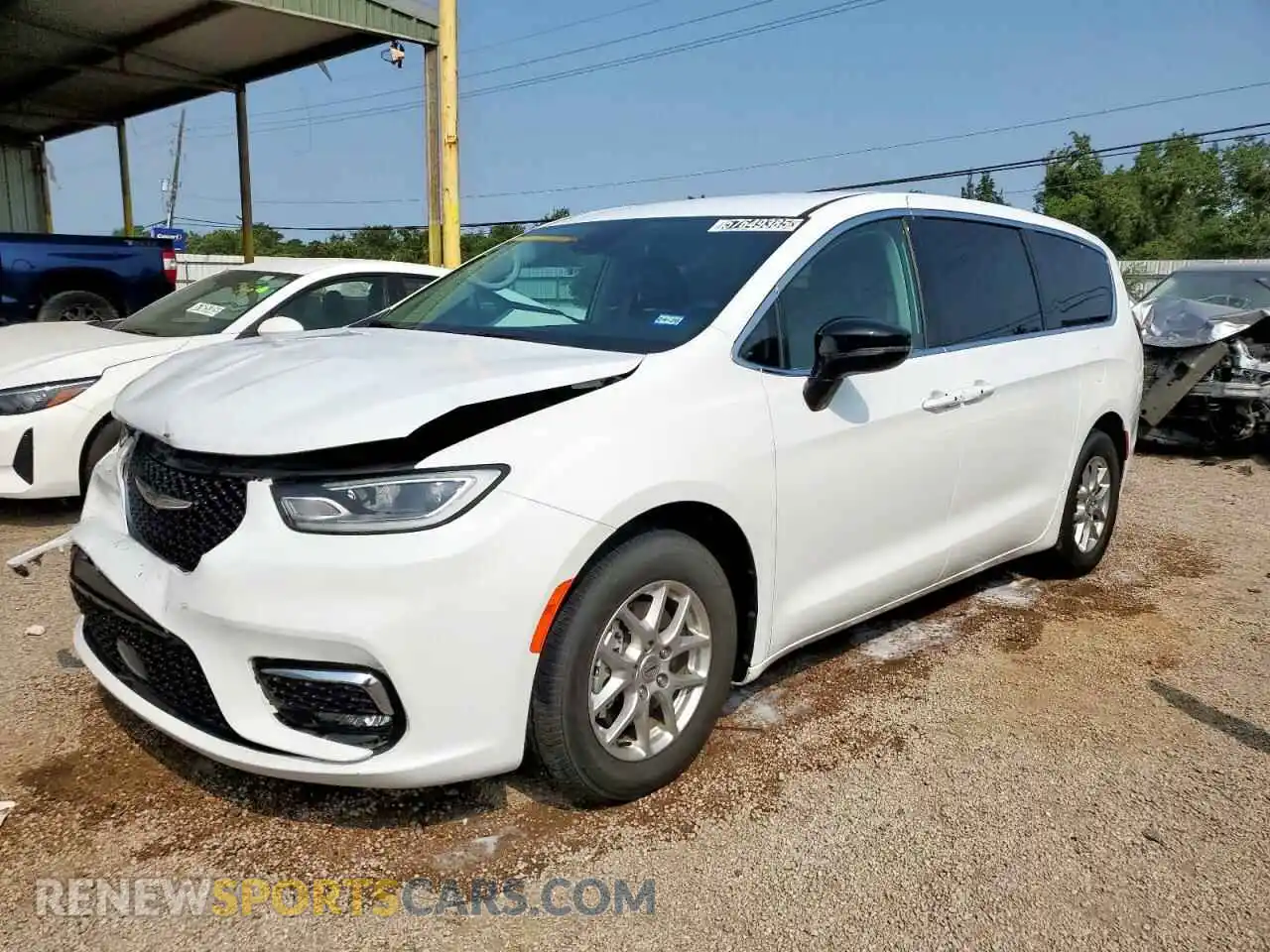 1 Photograph of a damaged car 2C4RC1BG8RR156479 CHRYSLER PACIFICA 2024