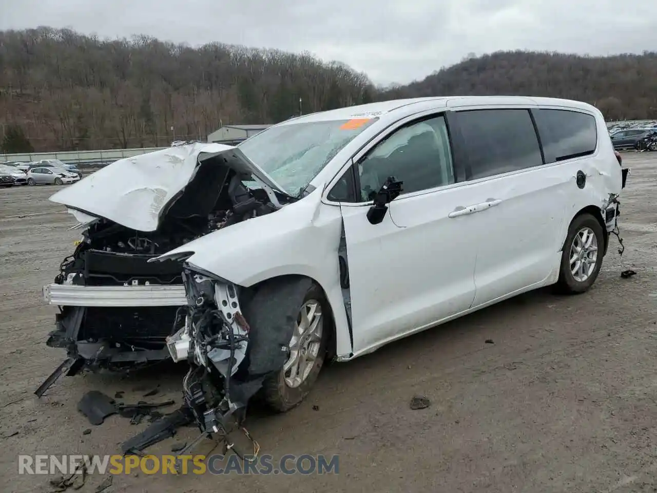 1 Photograph of a damaged car 2C4RC1BG9RR116556 CHRYSLER PACIFICA 2024