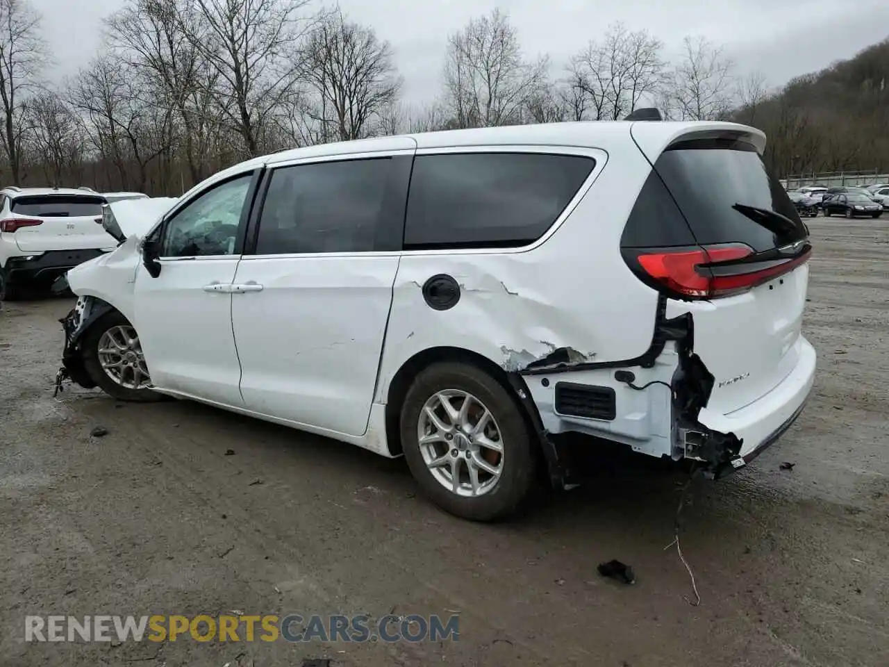 2 Photograph of a damaged car 2C4RC1BG9RR116556 CHRYSLER PACIFICA 2024