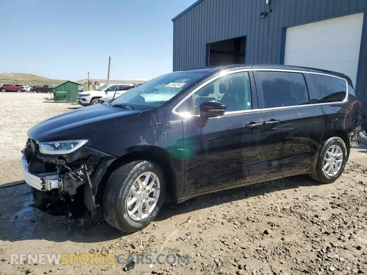 1 Photograph of a damaged car 2C4RC1BG9RR145250 CHRYSLER PACIFICA 2024