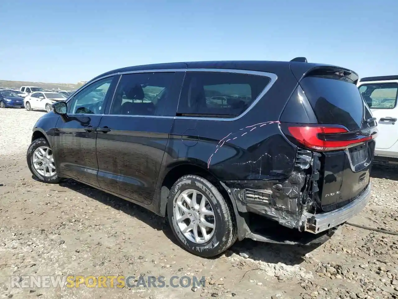 2 Photograph of a damaged car 2C4RC1BG9RR145250 CHRYSLER PACIFICA 2024